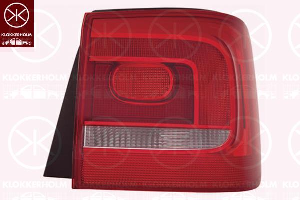 Tail Light Assembly, without bulb holder, Right, 1T0 945 096R (VW)