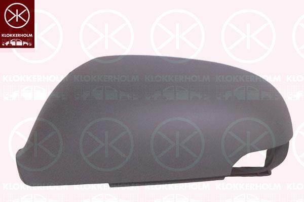 Housing, exterior mirror, Left, w/primer, 1T0857537A (VW), 1T0857537A GRU (VW), 1T0857537AGRU (VW)