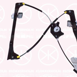 Window Regulator, OE-type, without electric motor, Electric, Left Front, 1T0837461 (VW), 1T0837461E (VW), 1T1 837 461 (VW), 1T1 837 461 B (VW)