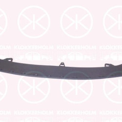 Spoiler, for vehicles without headlamp cleaning system, Front, black, 1T0 805 903B 9B9 (VW)