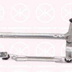 Wiper Linkage, Left Front, for left-hand drive vehicles, 1T0955601 (VW), 1T0955601A (VW), 1T0955601A (SKODA), 1T0955601A (AUDI)