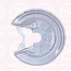 Splash Guard, brake disc, Rear Axle Right, for brake disc diameter [mm]: 282, LUCAS, Zinc-coated, 1K0 615 612P (VW), 1K0615612P (SKODA), 1K0615612P (SEAT)