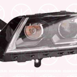 Headlight, Left, Illuminance [lx]: 12.5, Bi-Xenon, with dynamic bending light, without control unit for Xenon, with motor for headlamp levelling, without bulb holder, 3AB 941 753 (VW)