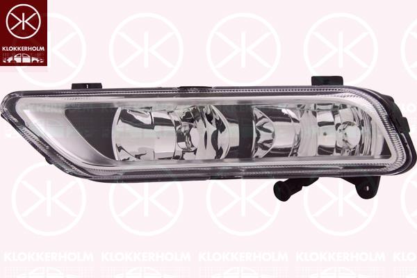 Front Fog Light, Left Front, with cornering light, H8/H8, 3AA 941 661B (VW), 3AA 941 661G (VW)