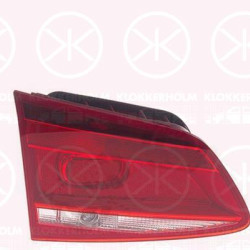 Tail Light Assembly, Left, Inner Section, with bulb holder, ULO, 3AF 945 093J (VW), 3AF 945 093B (VW), 3AF945093B (VW), 3AF945093G (VW), 3AF945093G (VW), 3AF945093L (VW), 3AF945093Q (VW)