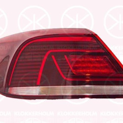 Tail Light Assembly, Right, Outer section, LED, with bulb holder, AL, 3C8945208AD (VW), 3C8945208H (VW), 3C8945208M (VW), 3C8945208T (VW)