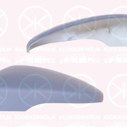 Housing, exterior mirror, w/primer, Left, 3C8 857 537 GRU (VW), 3C8 857 537 (VW)