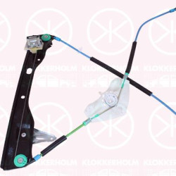 Window Regulator, without electric motor, Electric, Left Front, 3AA 837 461 B (VW)