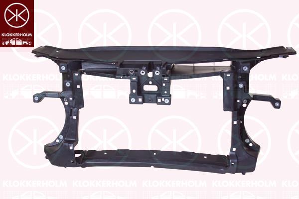 Radiator Support, Plastic, Full Body Section, 3AA805588 (VW), 3AA805588B (VW), 3AA805588D (VW), 3AA805588F (VW)