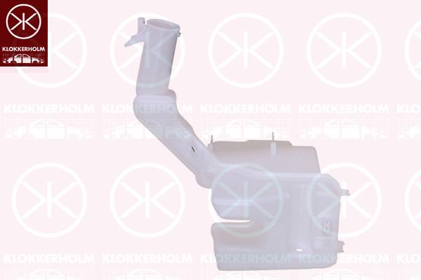 Washer Fluid Reservoir, window cleaning, for vehicles without headlamp cleaning system, Capacity [litre]: 2.9, 3AA955453G (VW)