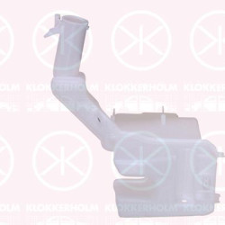 Washer Fluid Reservoir, window cleaning, for vehicles without headlamp cleaning system, Capacity [litre]: 2.9, 3AA955453G (VW)