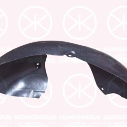 Liner, wheelhouse, Left Front, Rear Section, Plastic, 3AA805977 (VW)