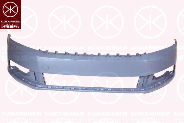 Bumper, w/primer, Front, not for trim level: R-LINE, 3AA 807 221 GRU (VW)