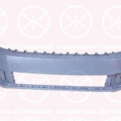 Bumper, w/primer, Front, not for trim level: R-LINE, 3AA 807 221 GRU (VW)