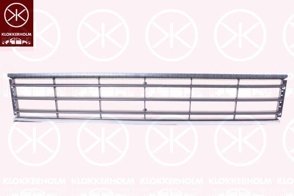 Ventilation Grilles, bumper, Front, with trim strip, chrome, not for trim level: R-LINE, 3AA 853 671A 9B9 (VW)