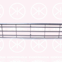 Ventilation Grilles, bumper, Front, with trim strip, chrome, not for trim level: R-LINE, 3AA 853 671A 9B9 (VW)