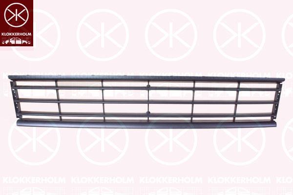 Ventilation Grilles, bumper, Front, with trim strip, black, not for trim level: R-LINE, 3AA 853 671 9B9 (VW)