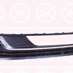 Ventilation Grilles, bumper, Right Front, with trim strip, chrome, Trim Level: Trendline, not for trim level: R-LINE, 3AA 854 662 9B9 (VW)