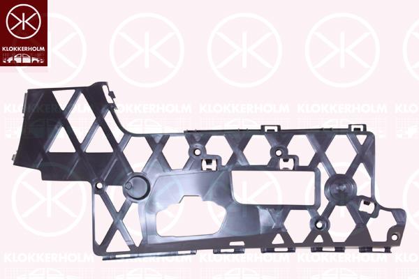 Mounting Bracket, bumper, Right Front, Outer section, Plastic, 3AA 807 178 (VW)