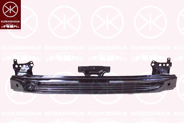 Support, bumper, Steel, Front, 3C8 807 109B (VW), 3C8807109C (VW)