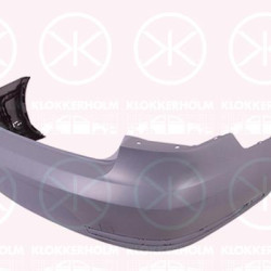 Bumper, Rear, w/primer, not for trim level: R-LINE, 3AE 807 417 GRU (VW)