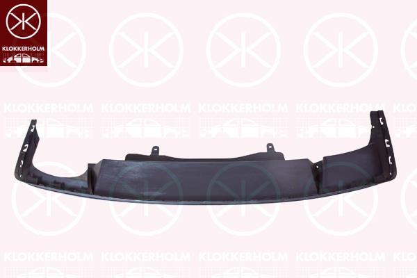 Spoiler, Rear, black, not for trim level: R-LINE, 3AE 807 521A 9B9 (VW), 3AE807521 (VW)