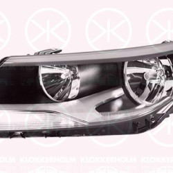 Headlight, H15, H7, with motor for headlamp levelling, Hella, Right, Illuminance [lx]: 17.5, 5N1 941 006 (VW), 5N1941006B (VW), 5N1941006C (VW)