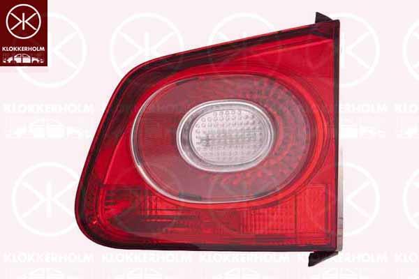 Tail Light Assembly, Right, Inner Section, without bulb holder, 5N0 945 094B (VW), 5N0945108C (VW), 5N0945094A (VW), 5N0945094C (VW)