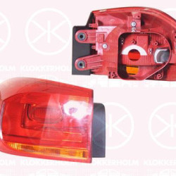 Tail Light Assembly, without bulb holder, Left, Outer section, 5N0 945 095N (VW), 5N0 945 095Q (VW)