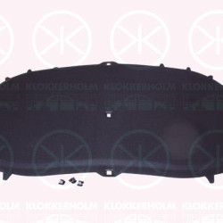 Engine Compartment Noise Insulation, Centre Section, Fitting Position: Bonnet, 5N0 863 831 B (VW)