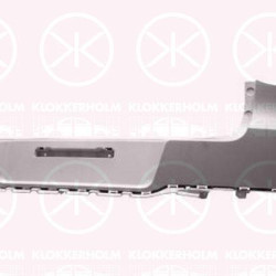 Bumper, w/primer, Rear, Upper section, 5N0 807 421 GRU (VW)