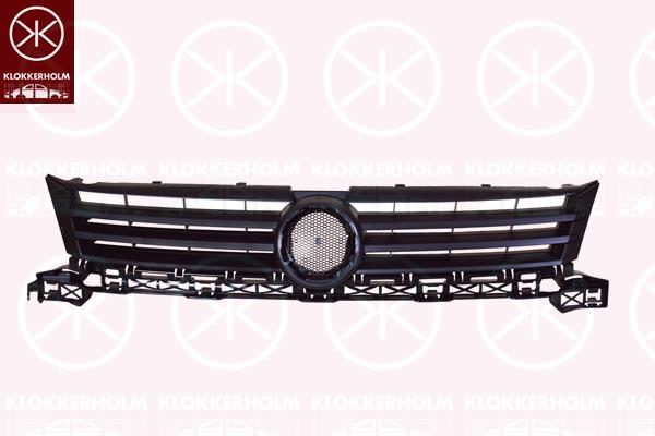 Radiator Grille, chrome/black, 1T0853651ASPWF (VW), 1T0853651BQPWF (VW)