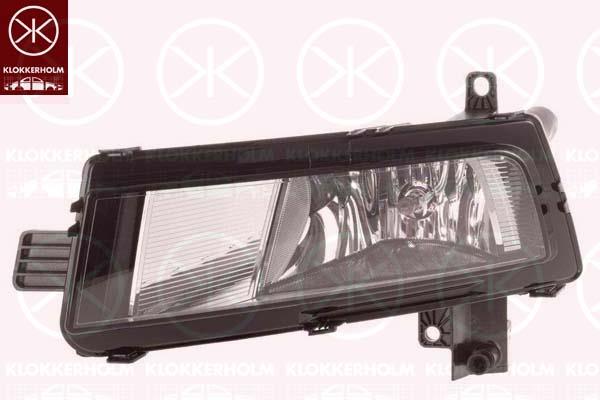 Front Fog Light, H11, Left Front, without bulb holder, 5TA 941 661 (SKODA), 5TA 941 661 (VW), 5TA941661 (VW)