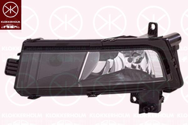 Front Fog Light, H11, Left Front, Housing Colour: black, ZKW, 5TA 941 661A (VW), 5TA941661A (VW)