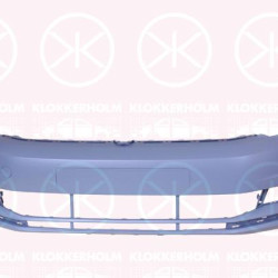 Bumper, w/primer, Front, Trim Level: FACELIFT, 5TA 807 217 AF GRU (VW)