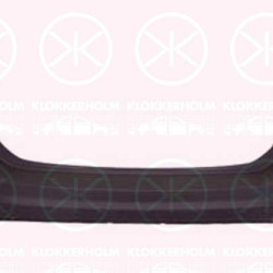 Bumper, w/primer, Rear, 5TA 807 417 GRU (VW)