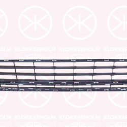 Radiator Grille, Front, Lower Section, with holes for trim/protective strip, 5TA 853 677 M 9B9 (VW)