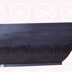 Quarter Panel, Right Rear, Side Panel, Front Section, Repair Panel, 211 809 160R (VW)