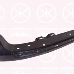 Bumper, Left Front, black, 211 707 113 (VW)