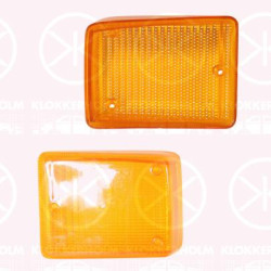 Lens, direction indicator, Right Front, yellow, 211 953 142T (VW)