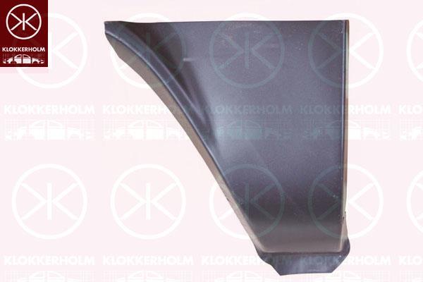 Quarter Panel, Corner Panel, Repair Panel, Right Rear, 