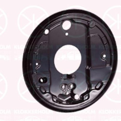 Splash Guard, brake disc, Rear Axle Left, for vehicles with drum brakes on the rear axle, 211609425L (VW)