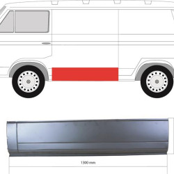 Quarter Panel, Lateral Panel, Left, Length [cm]: 130, OE-Type, 251 809 585R (VW)