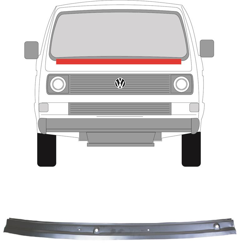 Windscreen Frame, Repair Panel, Lower Section, 251 805 035 (VW)