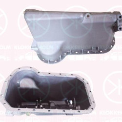 Oil Sump, Aluminium, 068 103 601AB (VW)