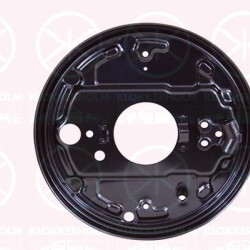 Splash Guard, brake disc, Rear Axle Left, 251609425A (VW), 251609425C (VW), 251609425D (VW)