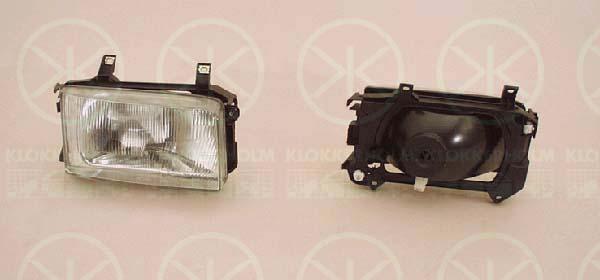 Headlight, H4, without motor for headlamp levelling, T.Y.C, Left, Illuminance [lx]: 20, 701 941 017 (VW)