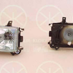 Headlight, H4, without motor for headlamp levelling, Hella, Right, Illuminance [lx]: 17.5, 701 941 018 (VW)