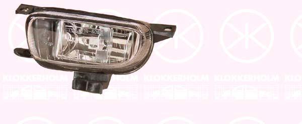 Front Fog Light, H3, Left Front, 701 941 699J (VW), 701 941 700J (VW), 7D0 941 699C (VW), 7D0941699B (VW), 7D0941700B (VW)