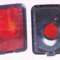 Rear Fog Light, without bulb holder, Left Rear, not ECE approved, 281 945 729 (VW), 701 945 257 (VW), 701945729 (VW), 7D0 945 729 (VW)